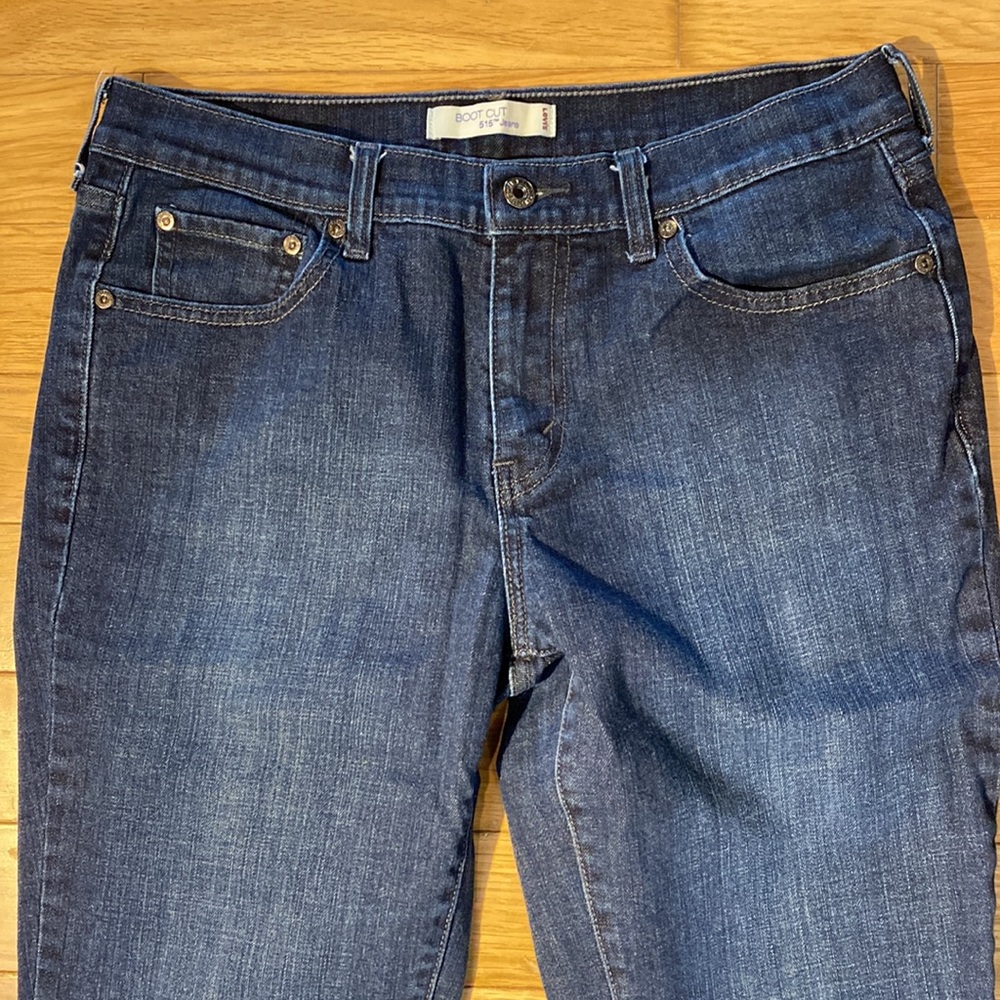 Levi’s 515 boot cut in dark wash size 10 - Picture 4 of 16